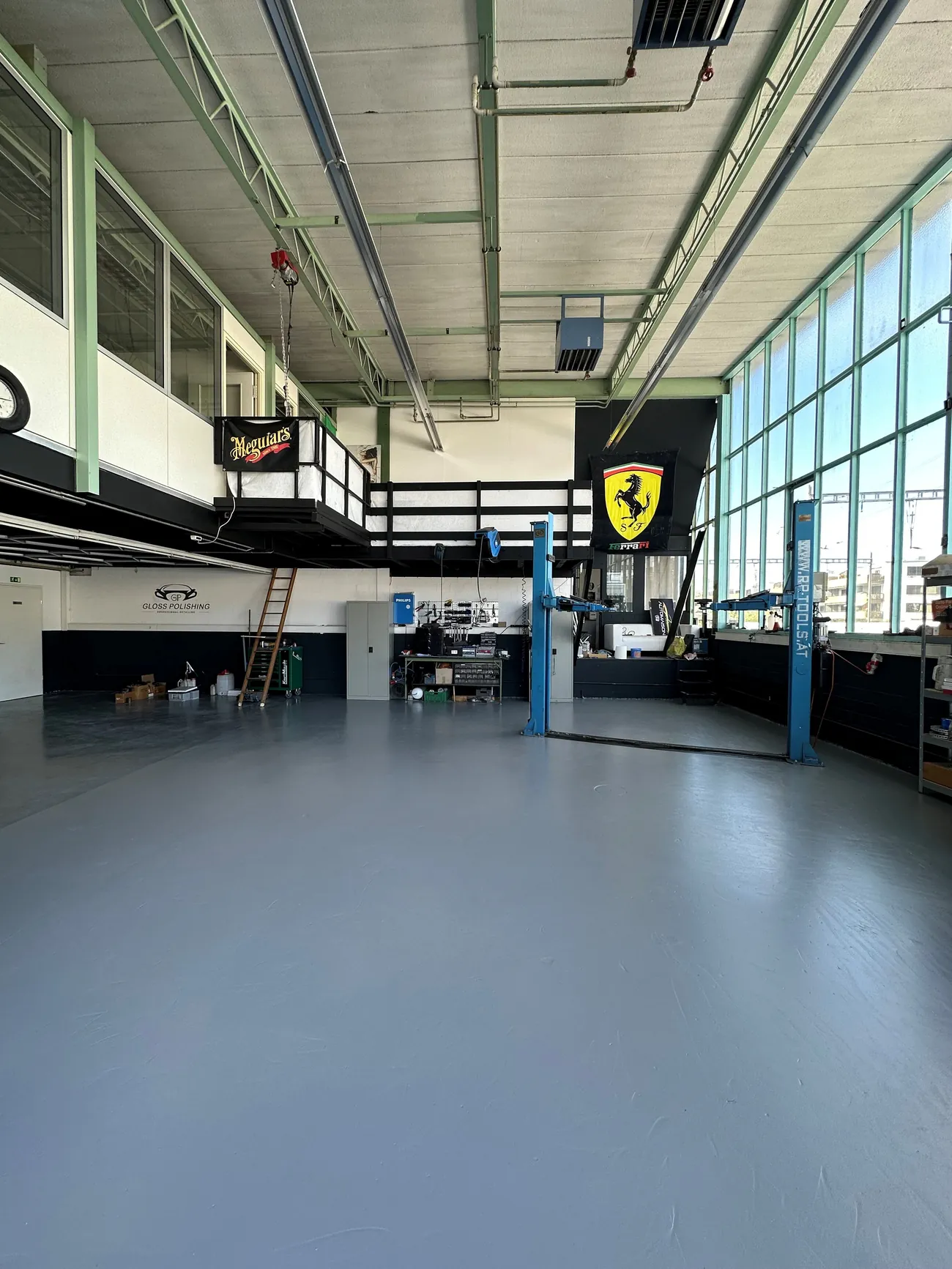 Wiederaufbau der Garage nach dem Brand 2021